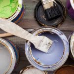 open paint cans 1 gallon