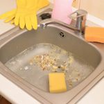 Severely clogged drain