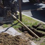 a finished trenchless pipe