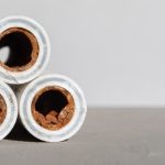 an inner pipe with severe buildup