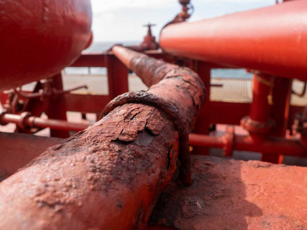 very old pipes