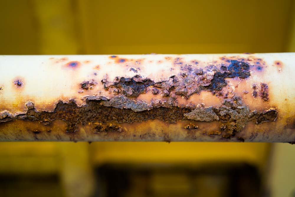 corroded pipes