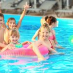 summer kiddie pool party