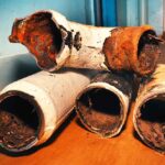 old, worn-out pipes