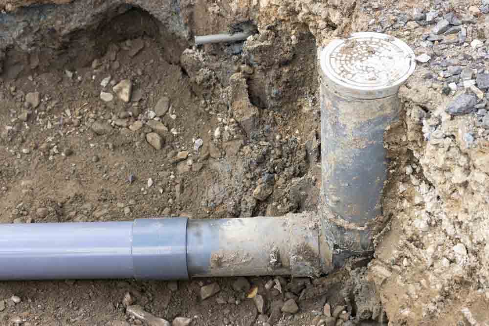a sewer cleanout