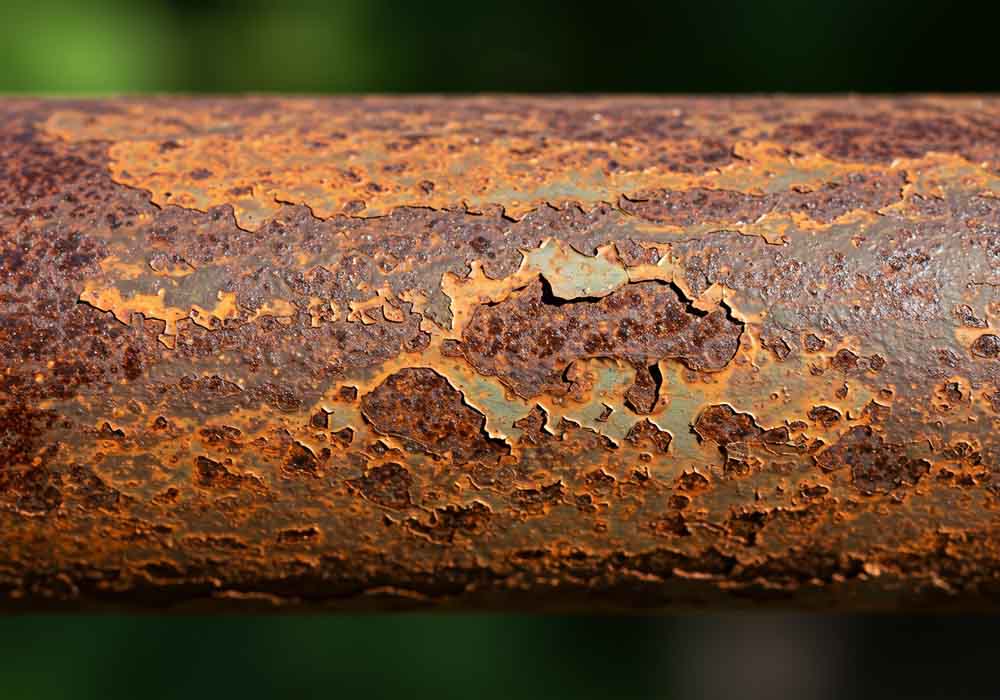 corroded pipes
