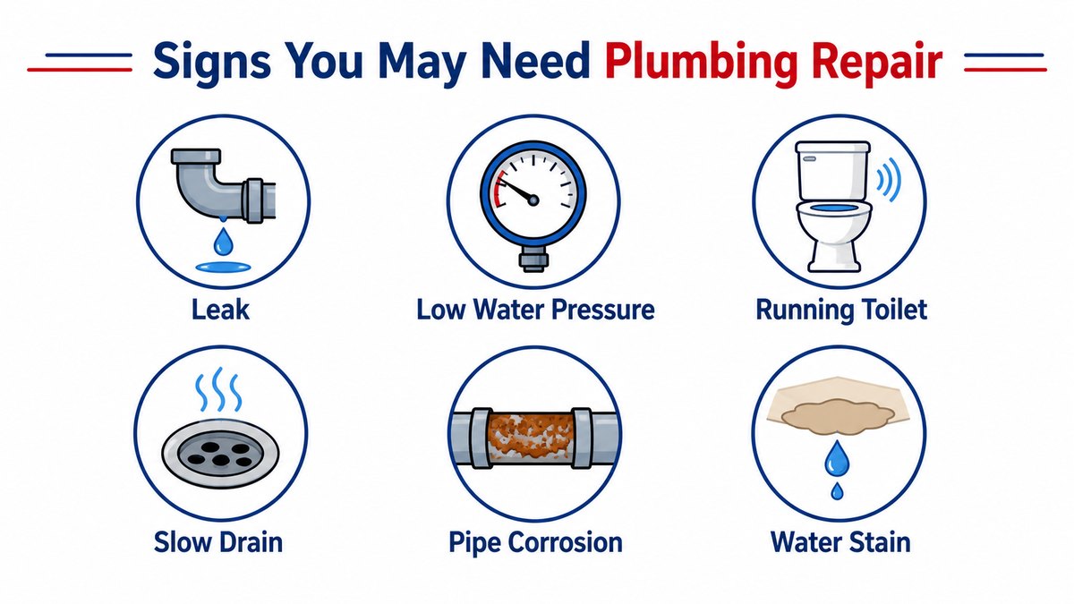 Warning signs that plumbing repair is needed
