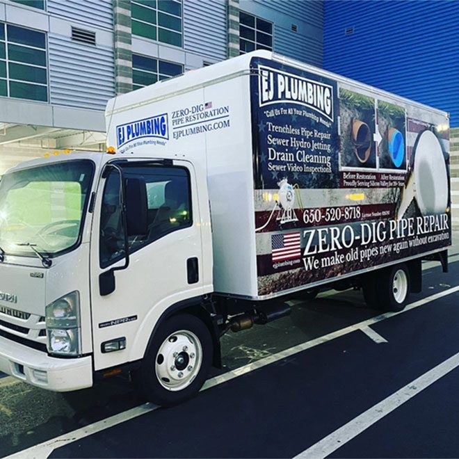 EJ Plumbing Truck